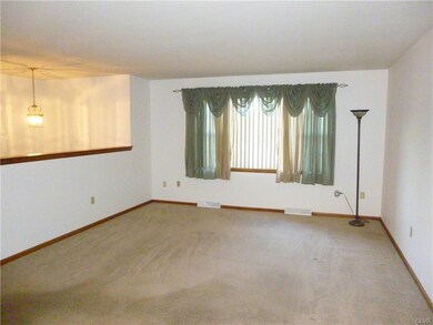 Living Room with Bay Window