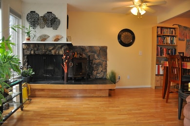 Living Room & Fireplace