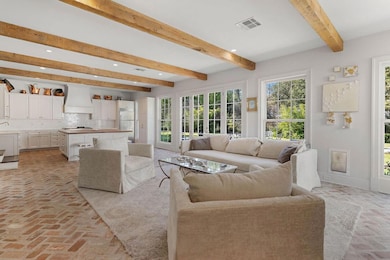 View of keeping room into the kitchen.