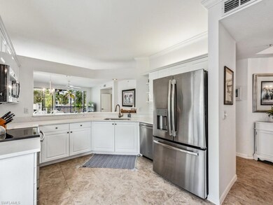 Kitchen featuring stainless steel appliances, ligh