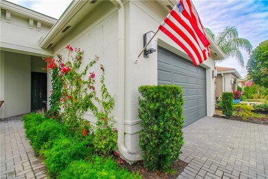 View of home's exterior featuring a garage