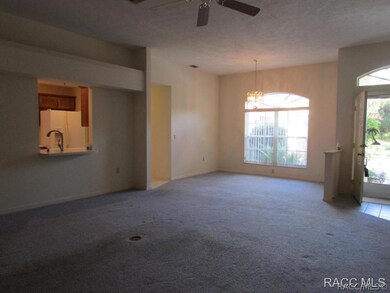 Dining room and entry foyer