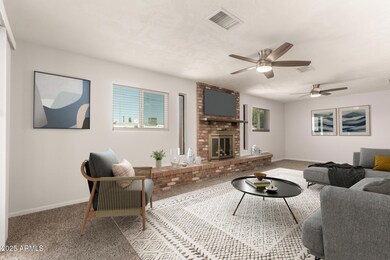 Wood buring fire place in livingroom