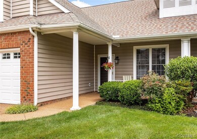 Front entrance to the home