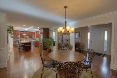 Dining Room open to kitchen