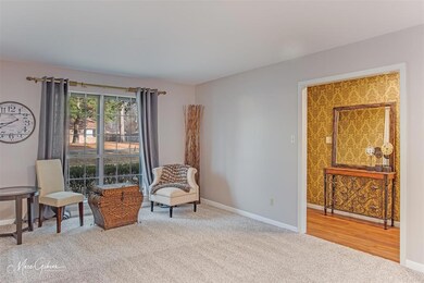 two living room spaces- NEW CARPET and New Paint