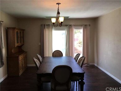 DINING ROOM WITH SLIDING DOOR TO BACKYARD