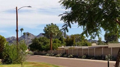Mountain view from front door