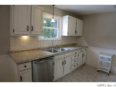 Kitchen. Cabinets are so stylish and functional.