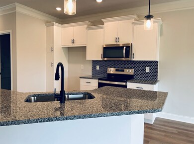 Granite breakfast bar