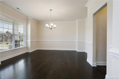 Formal dining room connects to the butlers pantry 