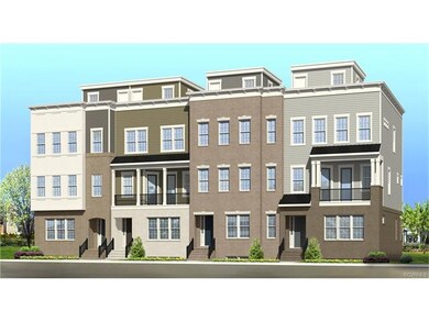 Rendering of a street scape