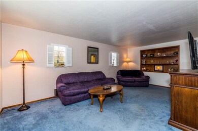 Living room is 19x12! Hardwood flooring underneath