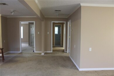 Picture taken from living room-master bedroom on l