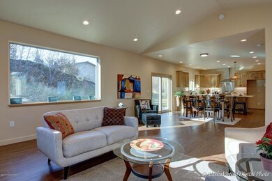 Living Room Opens To Kitchen
