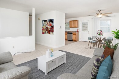 This room is virtually staged