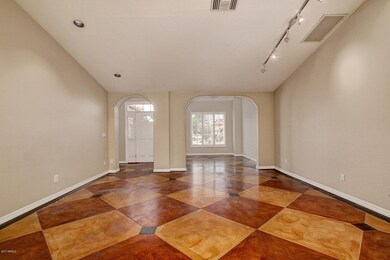 Soaring vaulted ceilings
