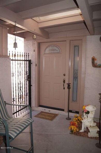 Gated Courtyard Entrance