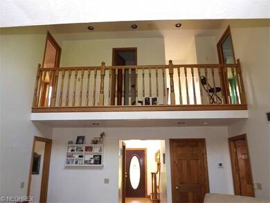 Balcony overlooking the Living Room.
