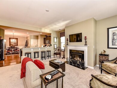 Family Room opening to Kitchen