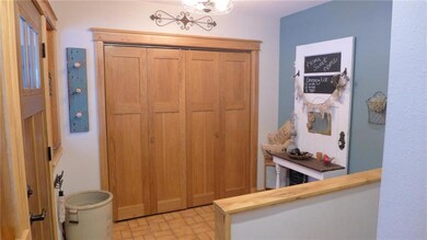 Custom Hickory cabinetry with professional range a
