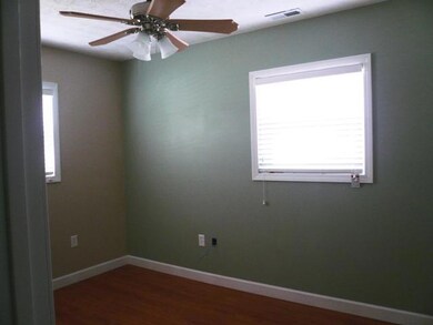 Bedroom 2. All bedrooms have been freshly painted, nice trim, all have ceiling fans.