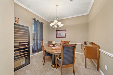 Flexible space opposite Office, currently used for Dining