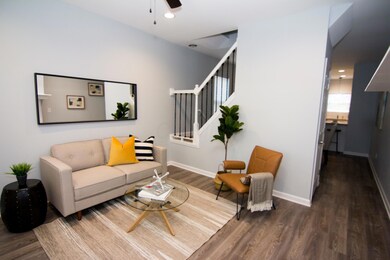 living room stairs