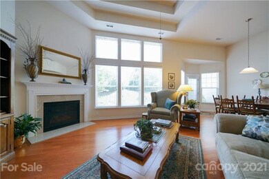 Great Room view of fireplace