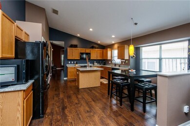 Kitchen with Eat In are and Prep Island - Granite 