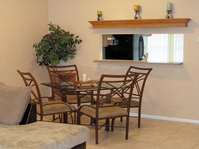 Combination Living and Dining Area