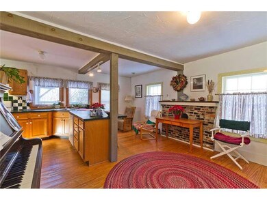 Other. open kitchen/den area