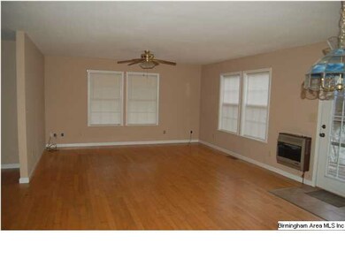 Large family room with hardwoods
