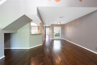 Looking towards front door.