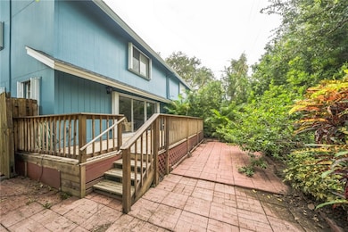 Private back yard