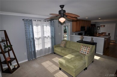 Family Room open to Kitchen