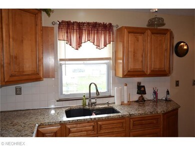 Granite Counters, ceramic backsplash and newer win
