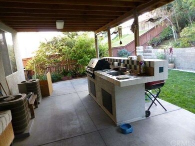 Patio with built in BBQ