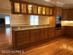 kitchen view to dining