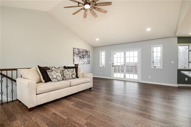 Vaulted ceiling, super cool ceiling fan, vaulted c