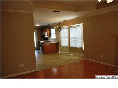 Dining area with bay window