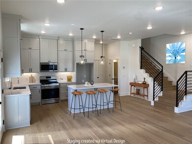 Kitchen- Virtually Staged