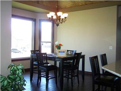 Dining room with lots of natural light