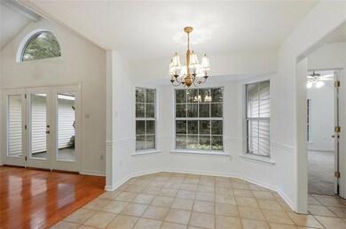 Enjoy morning time in this cozy breakfast nook ove