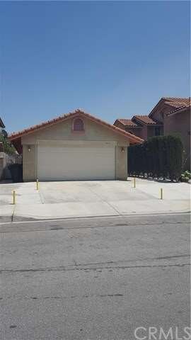 front of the house