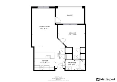 Spacious floorplan