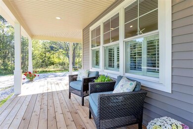 Enjoy the large wrap around porch.
