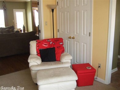 4th bedroom being used as an office