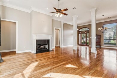 Formal Living and Dining Area.