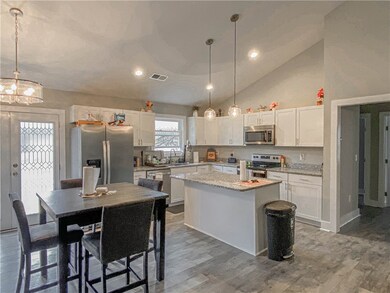 Photos from previous build of floorplan and used f
